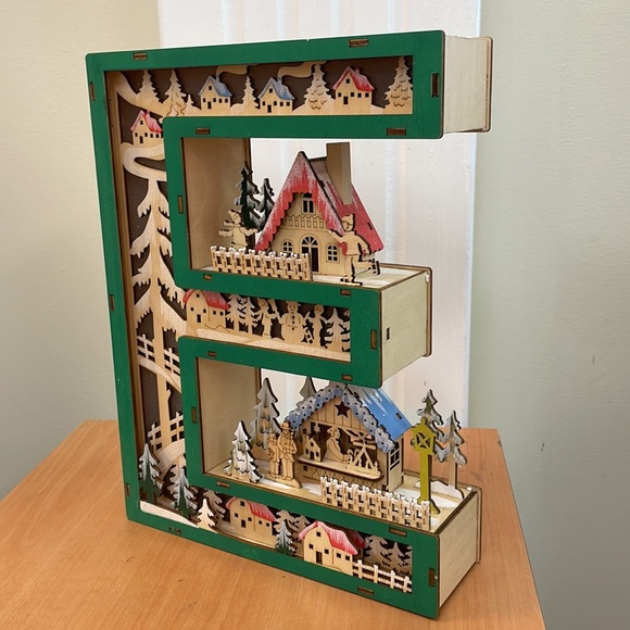 New Wonderland Scene Monogram Letter E By Anthropologie!!🔥🔥🔥 - Picture 7 of 16